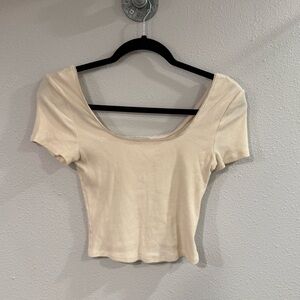 Active USA Scoop Neck Short Sleeve